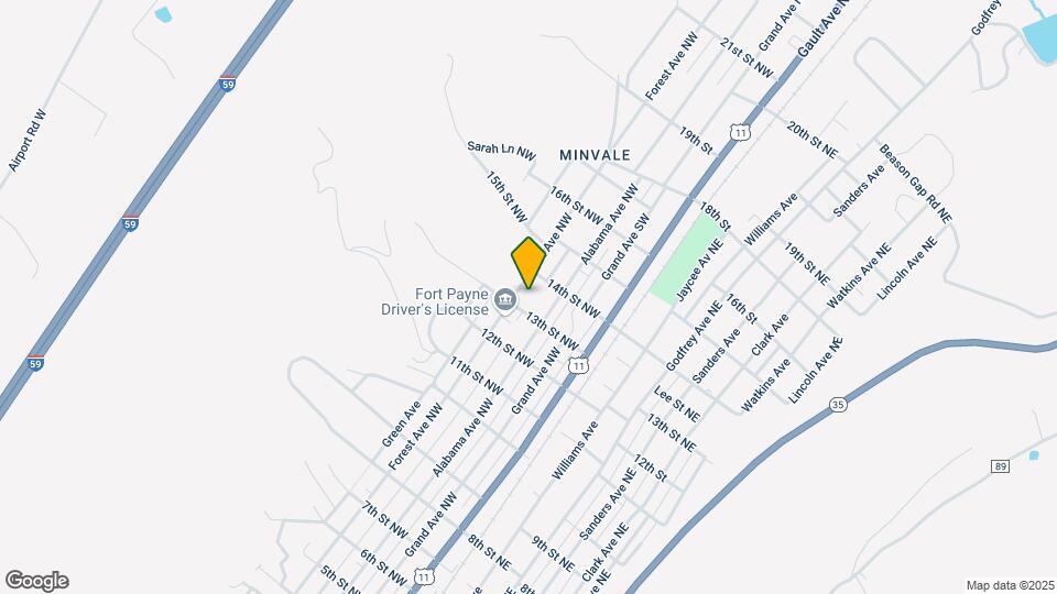 1301 Forest Ave NW Map and Location Details