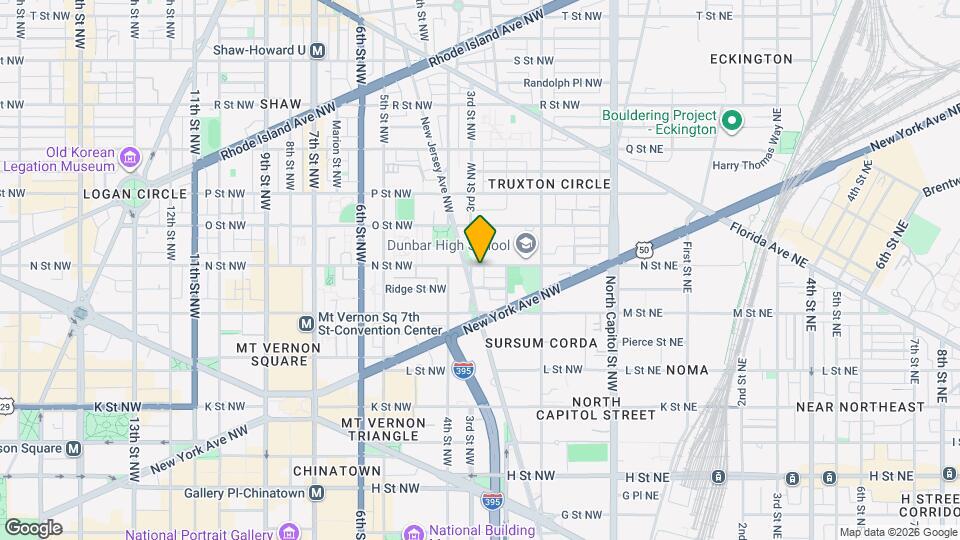 232 N St NW Map and Location Details