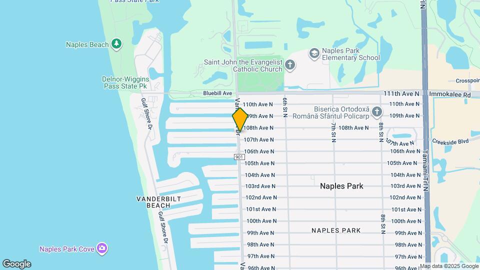 10720 Vanderbilt Dr Map and Location Details