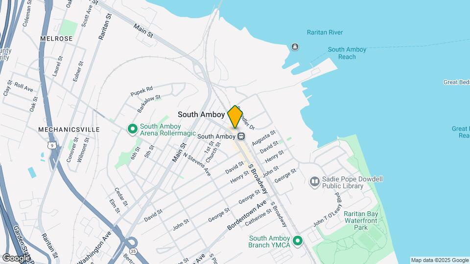 151 N Broadway Map and Location Details