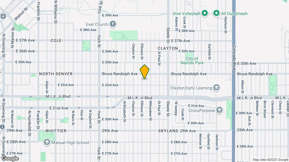3324 Fillmore St Map and Location Details