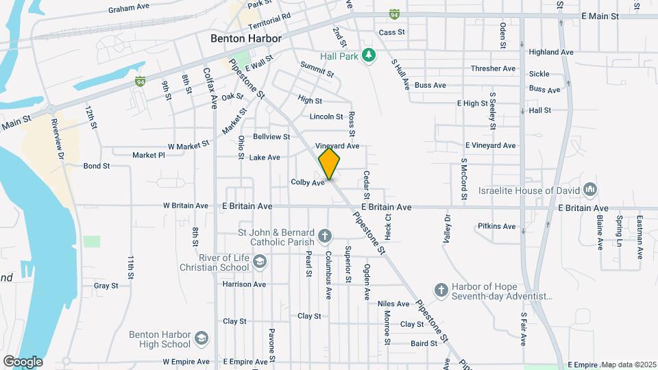 436 Pipestone Rd Map and Location Details