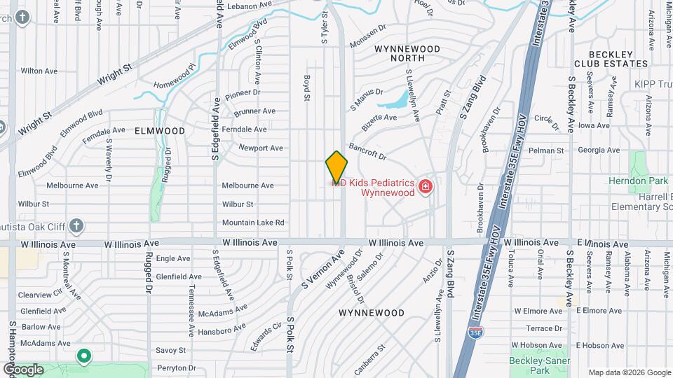 2315 S Vernon Ave Map and Location Details