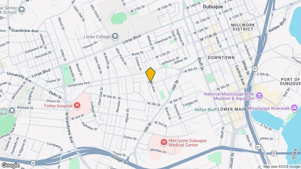 807 Wilson Ave Mapa y Detalles de la Ubicación