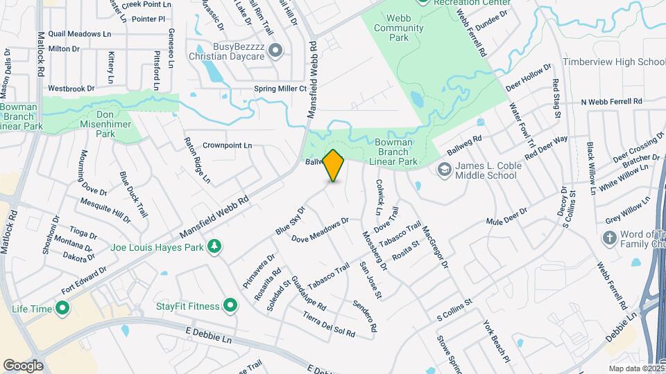 918 Blue Sky Dr Map and Location Details