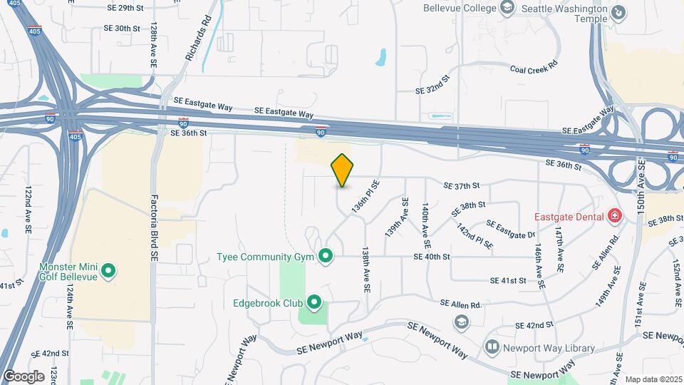 3720 136th Ave SE Map and Location Details