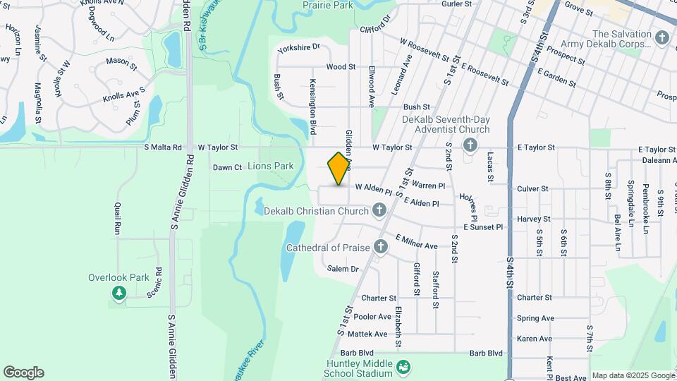 310 W Alden Pl Map and Location Details