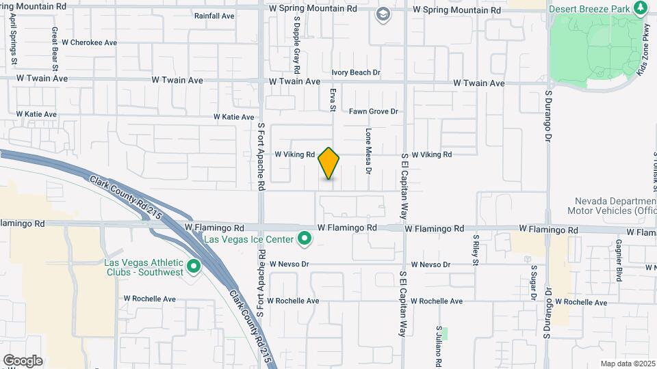 3981 Erva St Map and Location Details