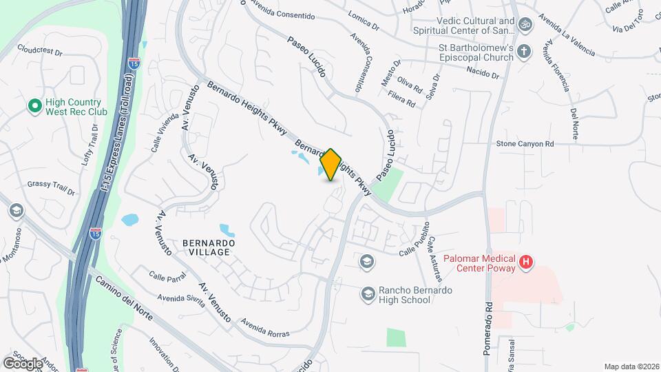 12260 Corte Sabio Map and Location Details