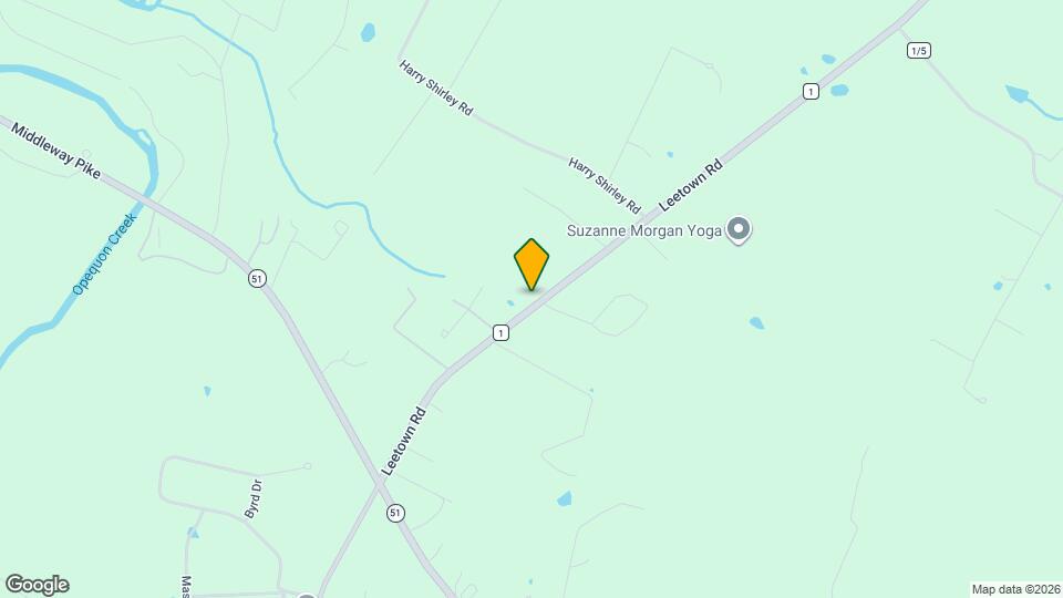 8293 Leetown Rd Map and Location Details