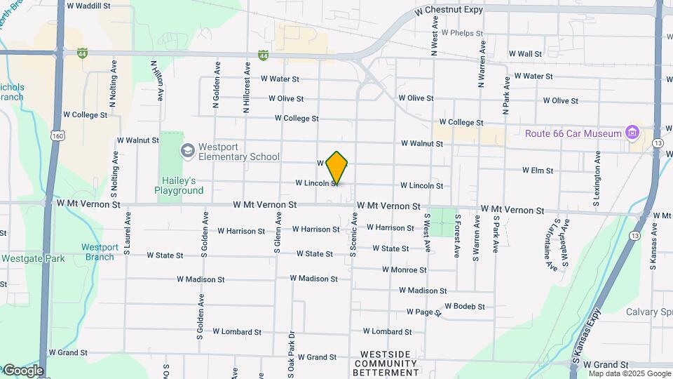 2726 W Lincoln St Map and Location Details