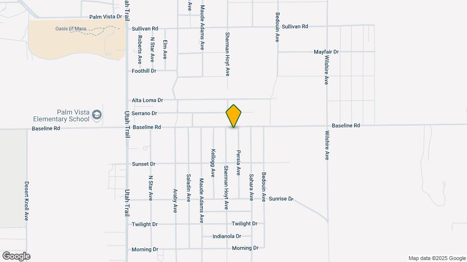 74925 Baseline Rd Map and Location Details