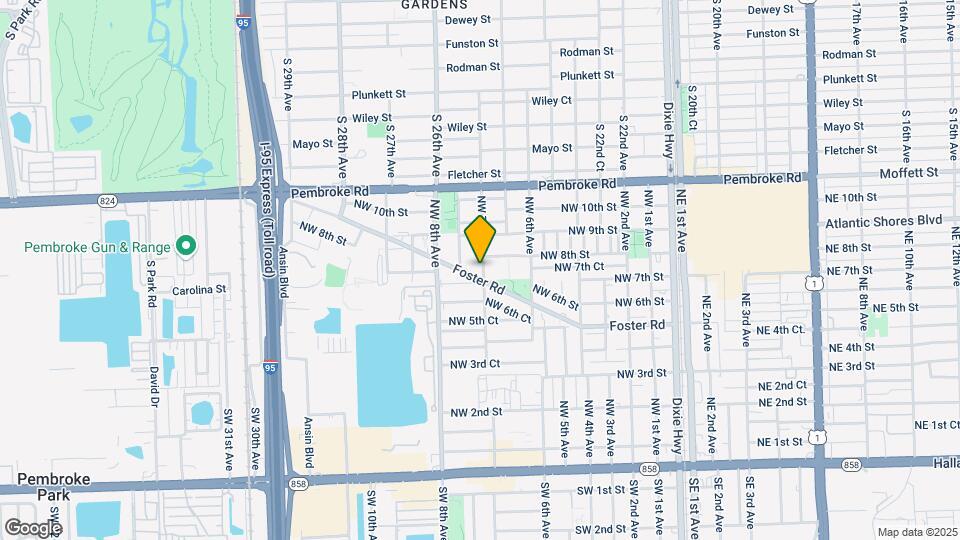 701 NW 7th Ave Map and Location Details