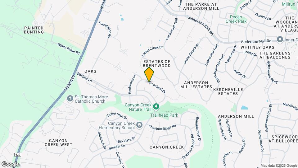 11105 Crossland Dr Map and Location Details
