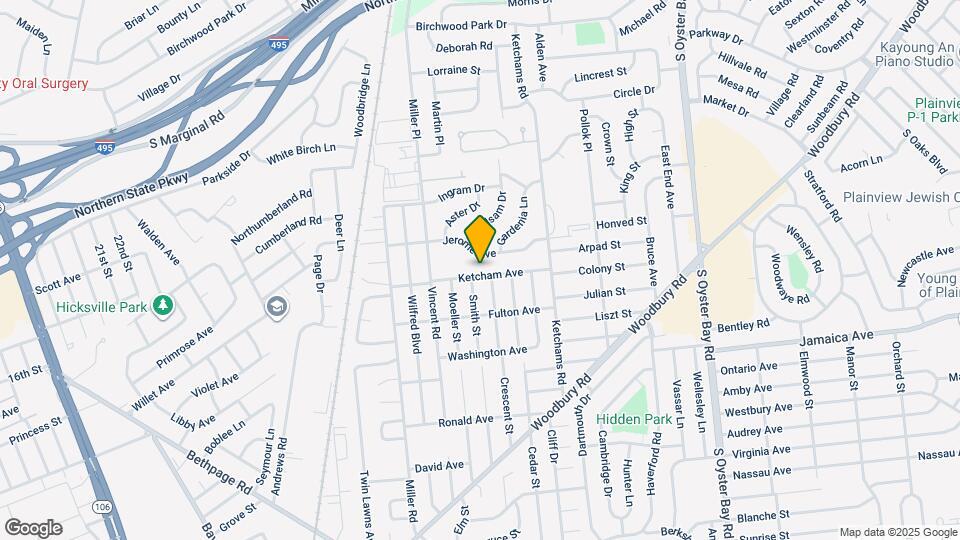 36 Ketcham Ave Map and Location Details