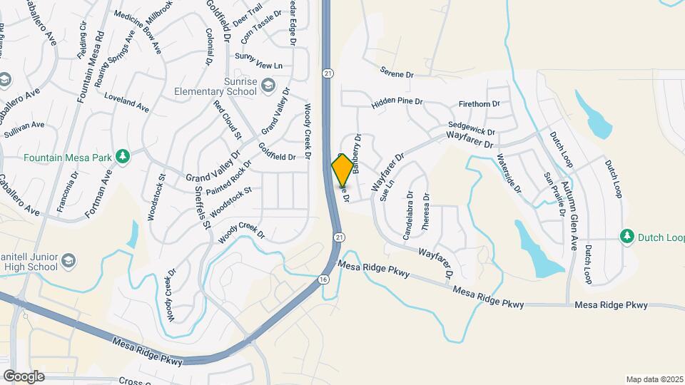 7356 Coral Ridge Dr Map and Location Details