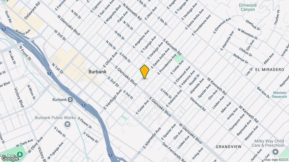 452 E Santa Anita Ave Map and Location Details