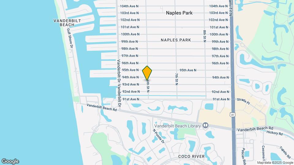 595 93rd Ave N Map and Location Details