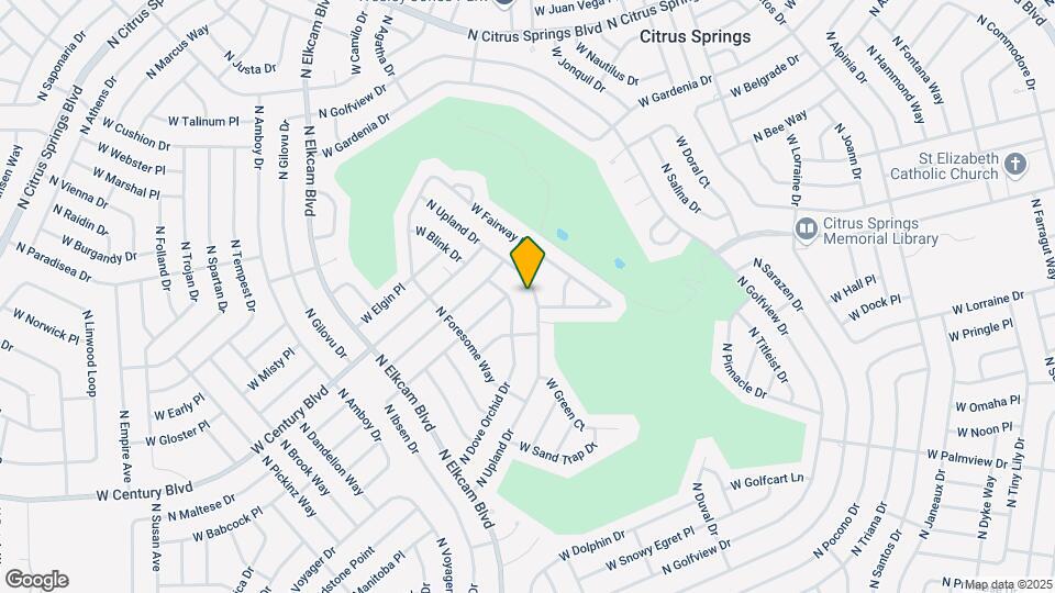 8610 N Upland Dr Map and Location Details