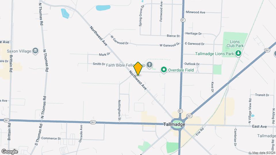 222 Northwest Ave Map and Location Details