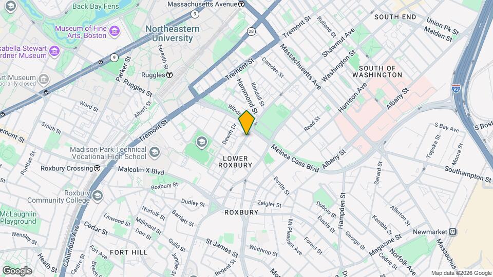 710 Shawmut Ave Map and Location Details