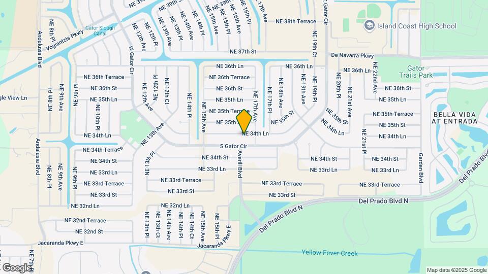1618 NE 34th Ln Map and Location Details