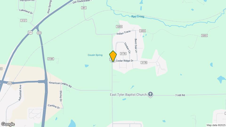 6932 County Rd 381 Map and Location Details