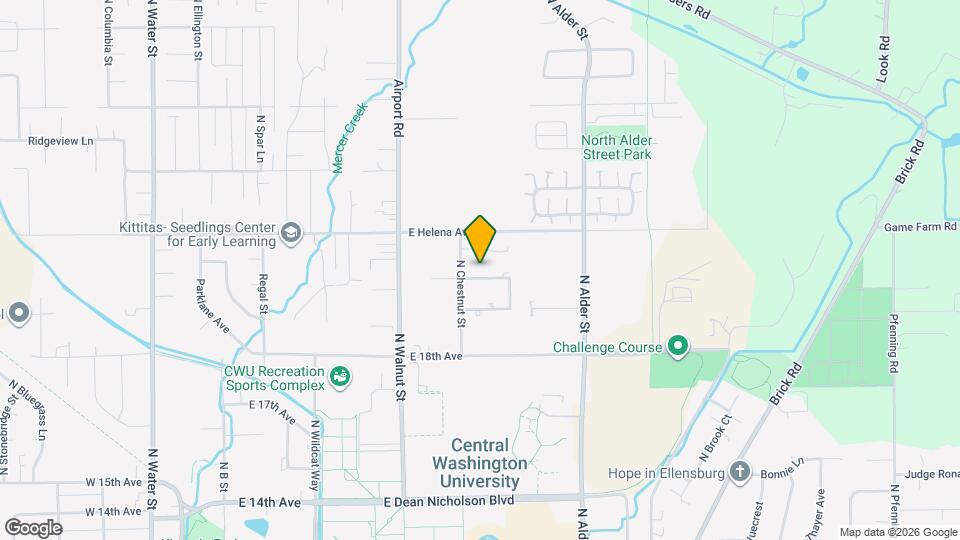 805 E White Birch Ave Map and Location Details