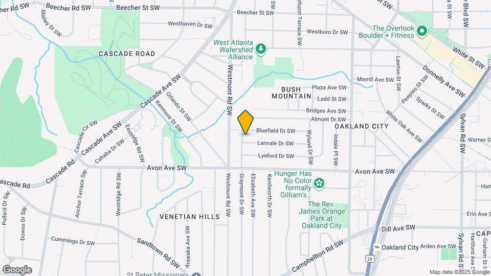 1124 Graymont Dr SW Map and Location Details