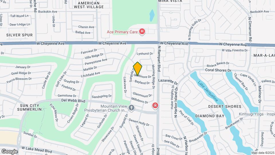 8605 Glenmore Dr Map and Location Details