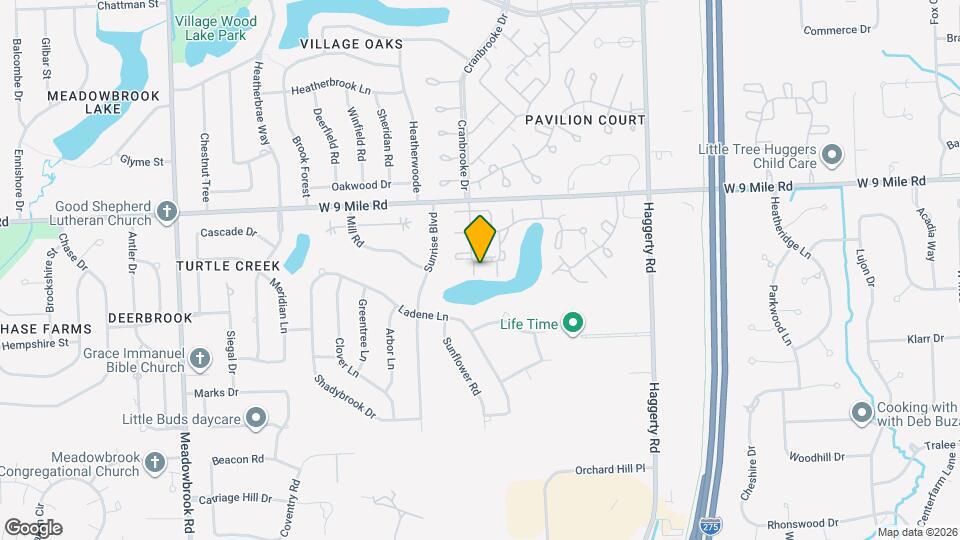 22098 Edgewater Map and Location Details