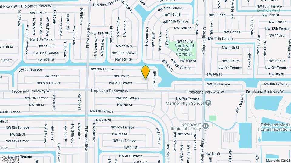 2001 NW 8th Terrace Map and Location Details