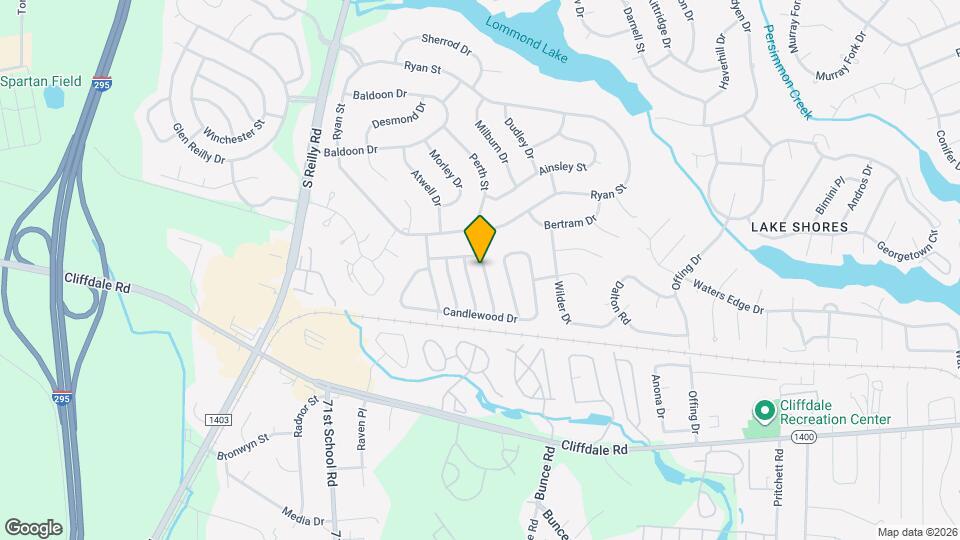 6951 Timberwood Dr Map and Location Details