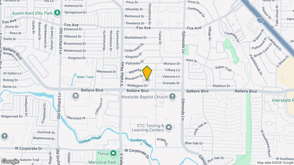 1438 Wellesley Dr Map and Location Details