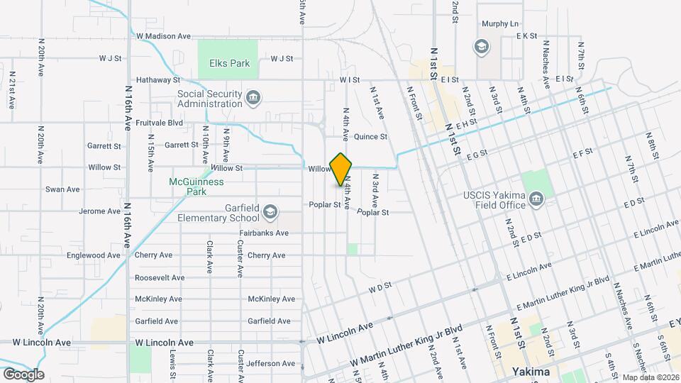 706 N 4th Ave Map and Location Details
