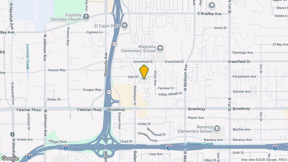 523 Hart Dr, Unit 5 Map and Location Details