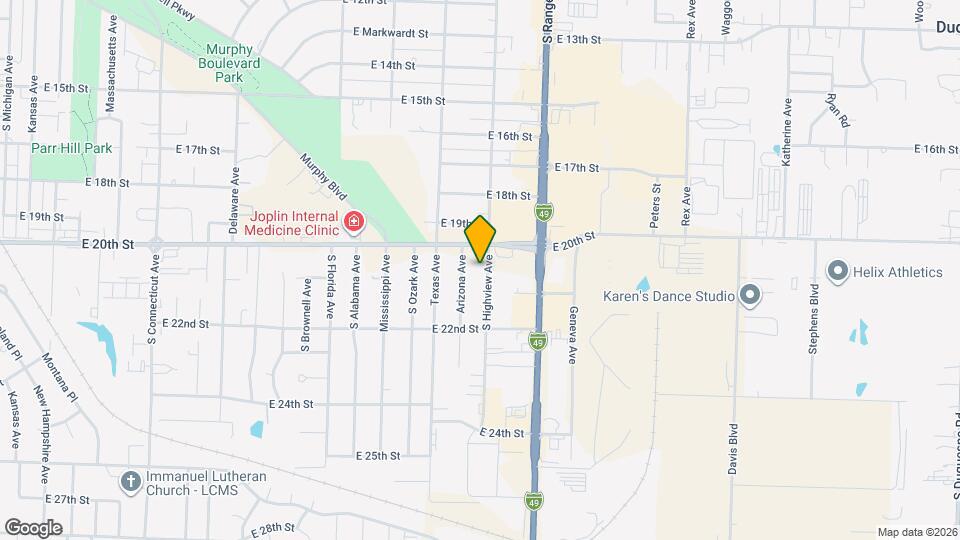 2016 S Highview Ave Map and Location Details