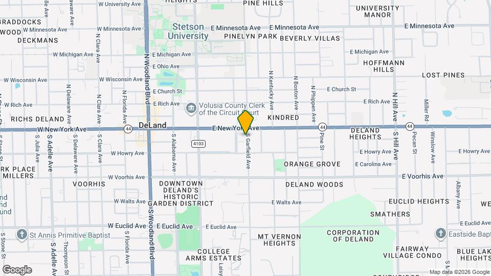 118 S Garfield Ave Mapa y Detalles de la Ubicación