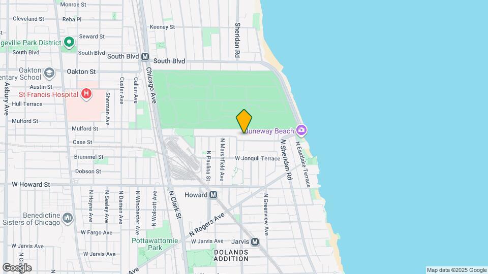 1548 W Juneway Terrace Mapa y Detalles de la Ubicación