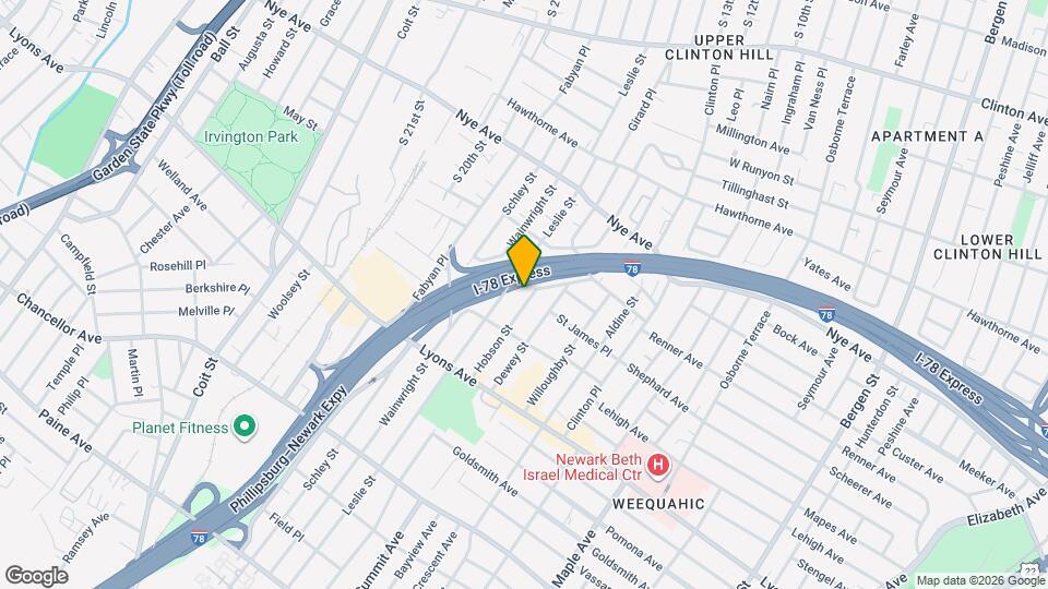 129 Hobson St, Unit 3 Map and Location Details