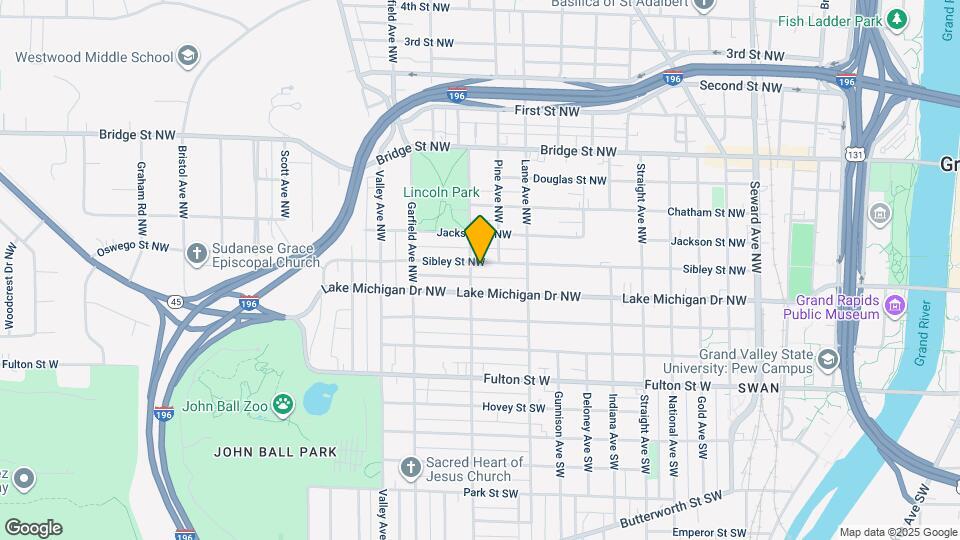 1054 Sibley St NW Map and Location Details