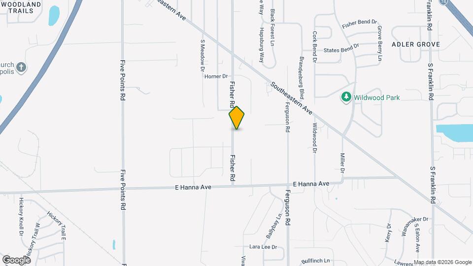 3641 Fisher Rd Mapa y Detalles de la Ubicación