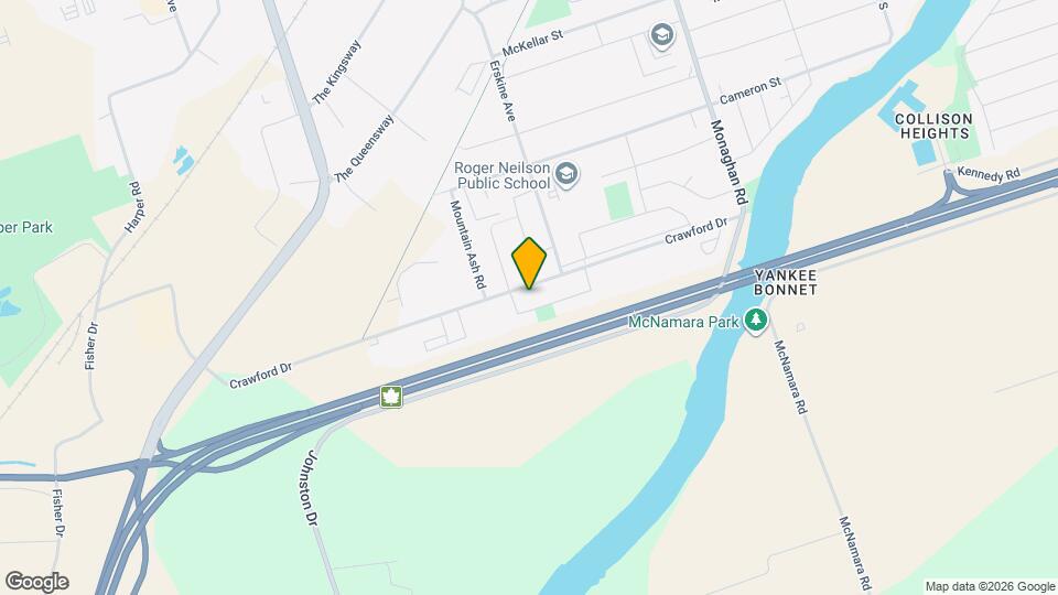 833 Crawford Dr Map and Location Details