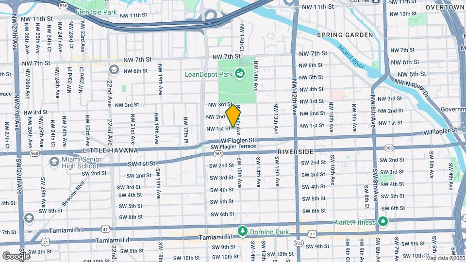 1520 NW 1st St Map and Location Details