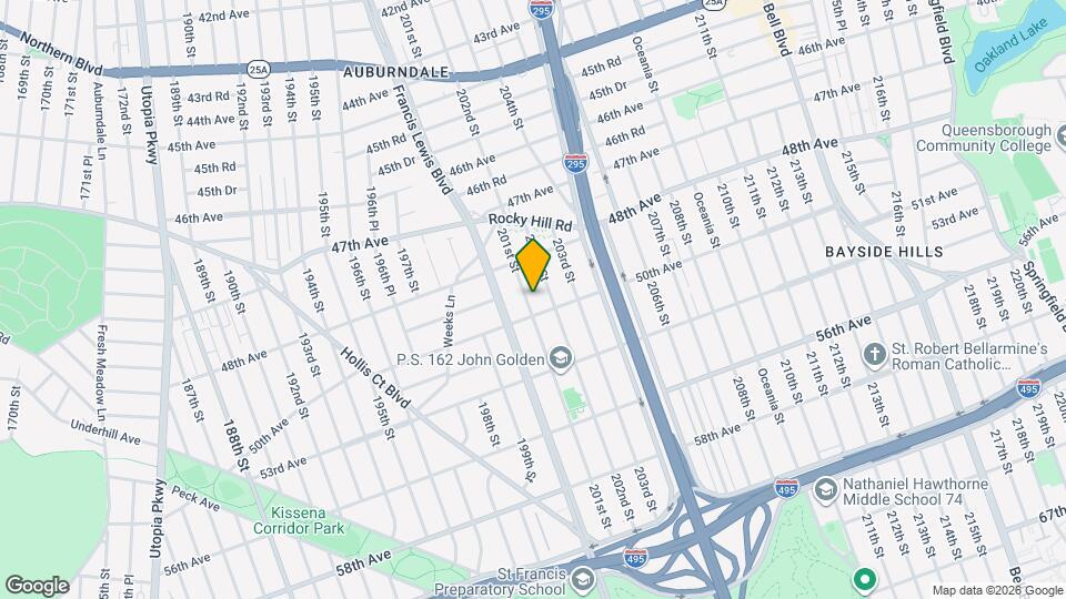 48-43 201st St Map and Location Details