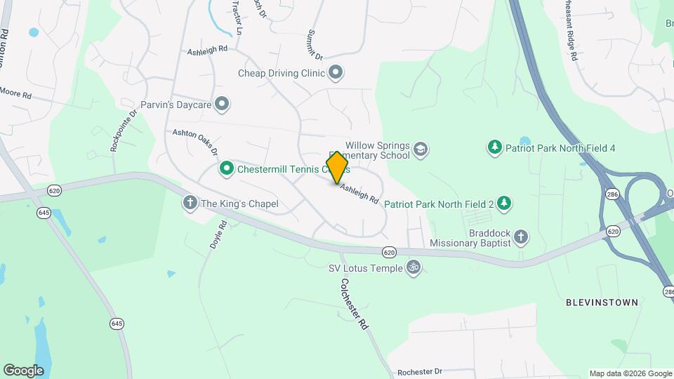 5430 Ashleigh Rd Map and Location Details