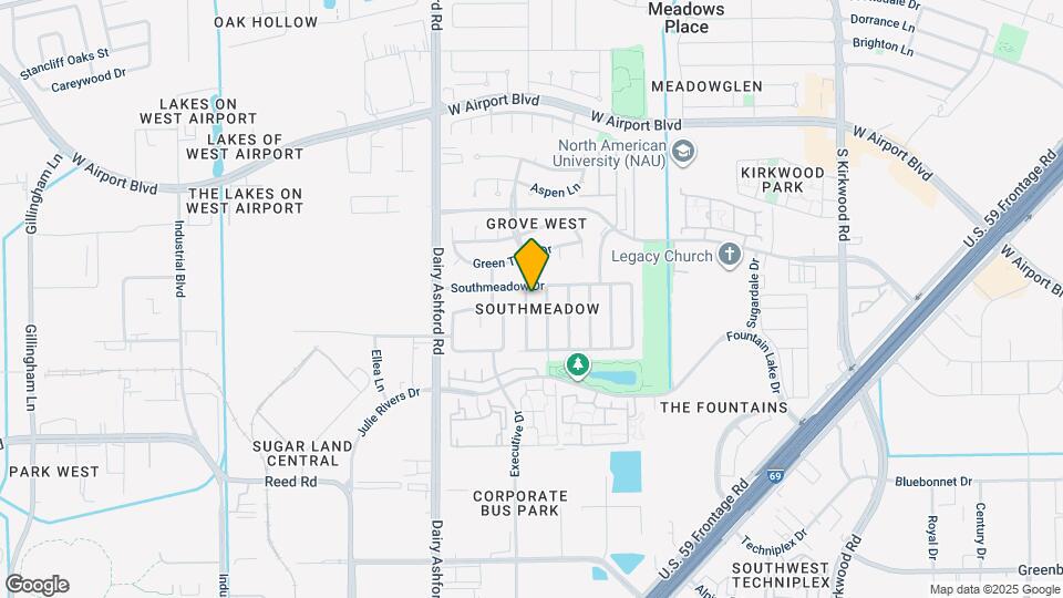 12319 Grove Meadow Dr Mapa y Detalles de la Ubicación