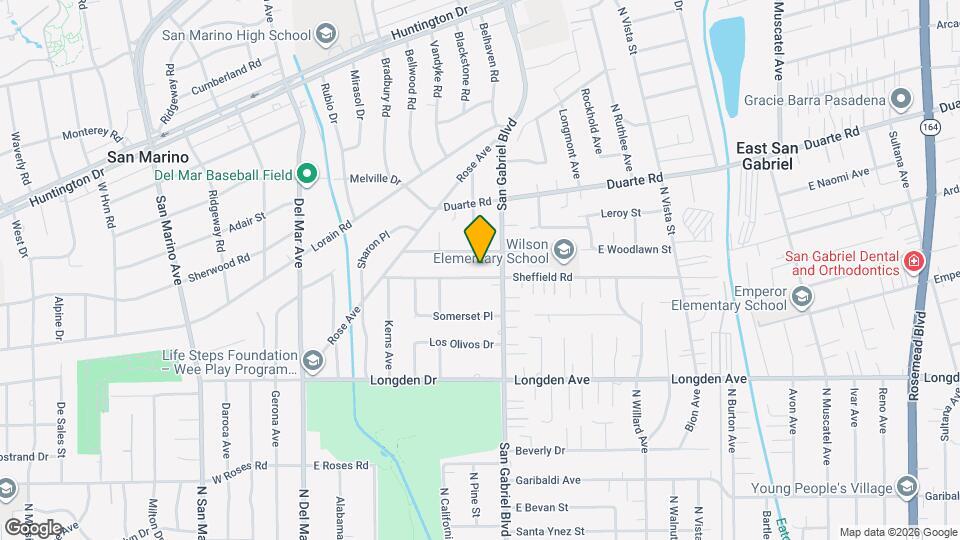 2963 Sheffield Rd Map and Location Details
