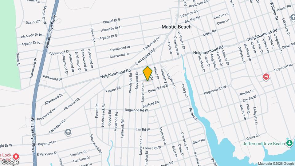 5 Brush Rd Mapa y Detalles de la Ubicación