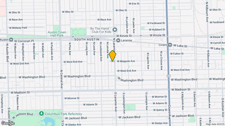 158-160 N Laramie Ave Mapa y Detalles de la Ubicación